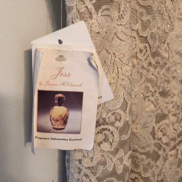 Vintage Jessica McClintock Formal Gown - Picture 5 of 5